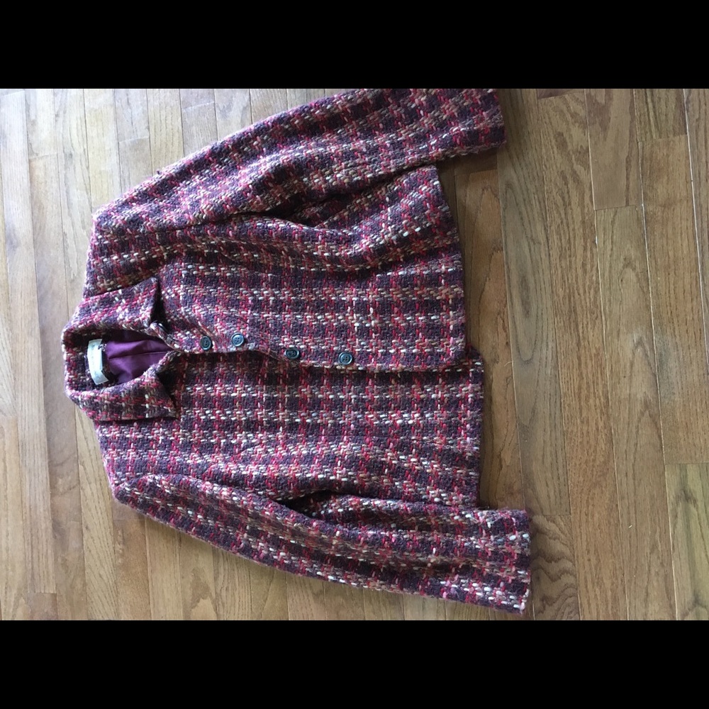 Jones New York tweed jacket
